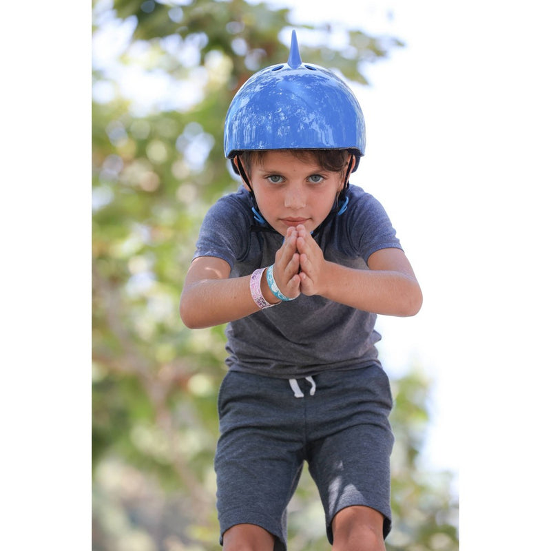 Raskullz Cling Shark Child Helmet - Blue