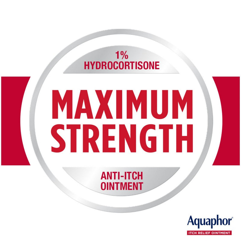 Aquaphor 1% Hydrocortisone Itch Relief Ointment - 1oz