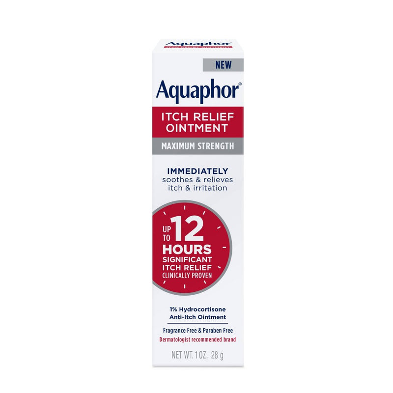Aquaphor 1% Hydrocortisone Itch Relief Ointment - 1oz