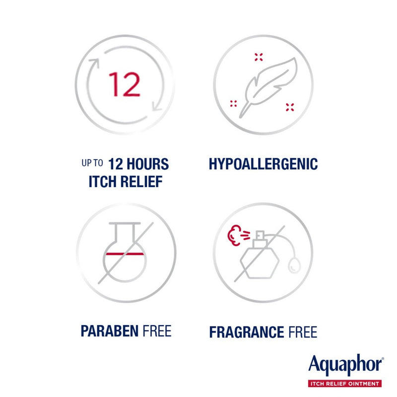 Aquaphor 1% Hydrocortisone Itch Relief Ointment - 1oz