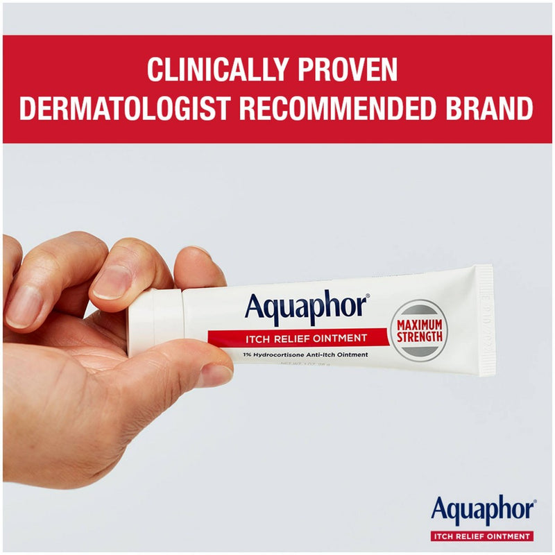 Aquaphor 1% Hydrocortisone Itch Relief Ointment - 1oz