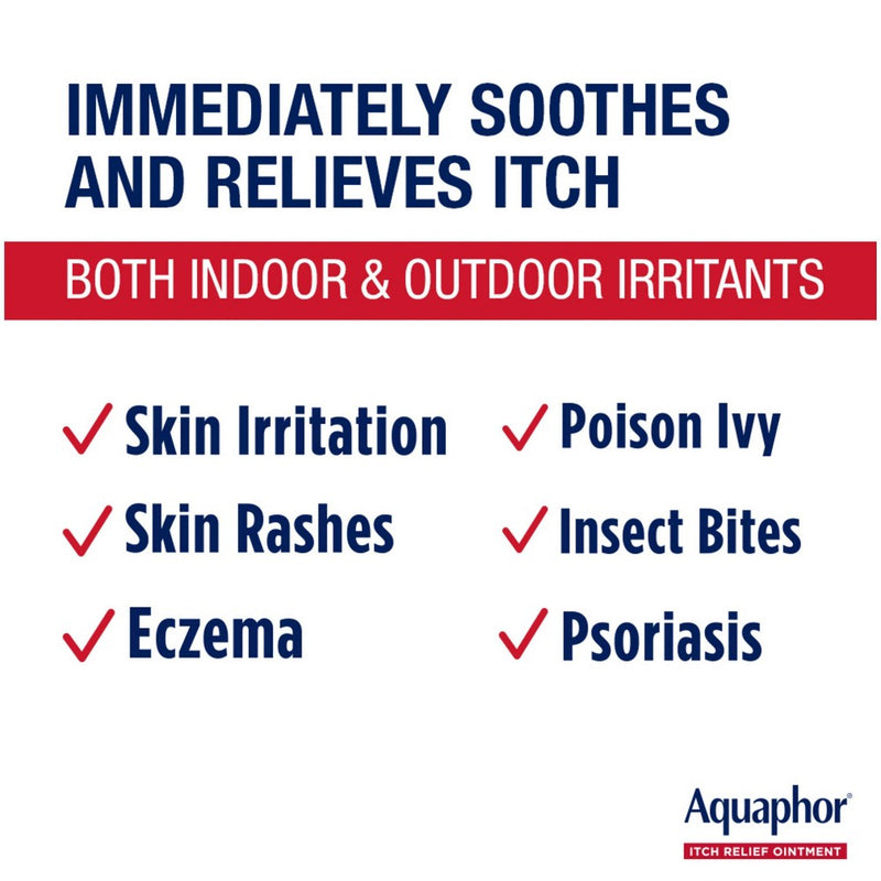 Aquaphor 1% Hydrocortisone Itch Relief Ointment - 1oz