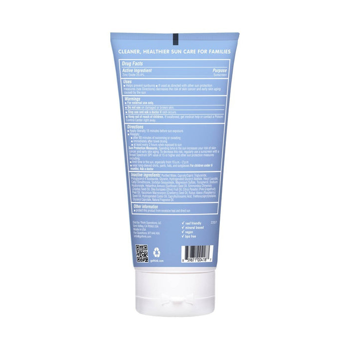 thinksport Mineral Sunscreen Water Resistant Lotion - SPF 50 - 6 fl oz