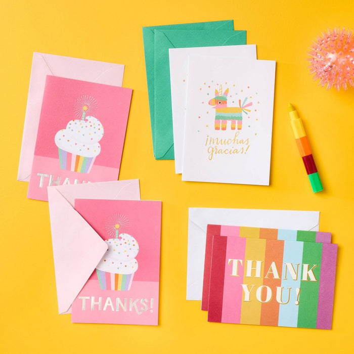 10ct 'Thank you!' Gift Packaging Sets - Spritz
