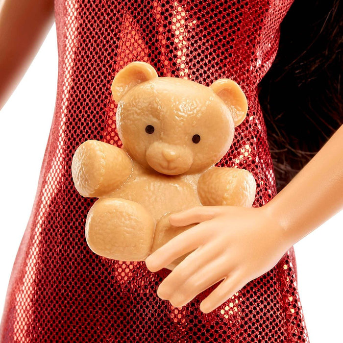 Barbie Santa Doll - Brown Hair