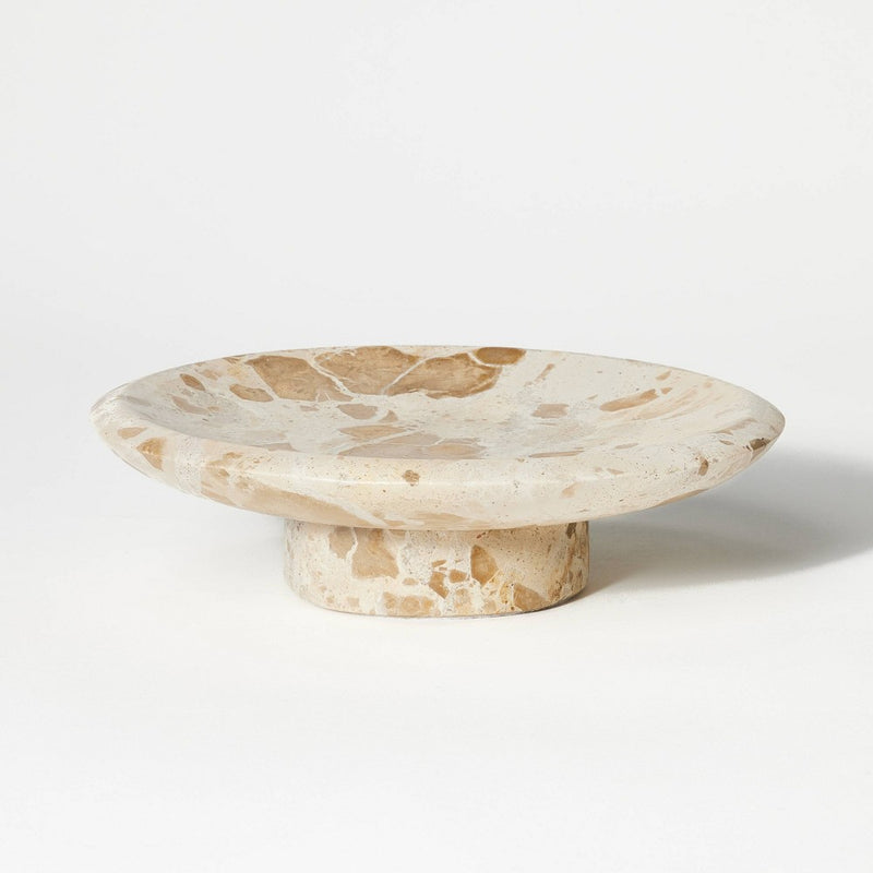 Marble Pedestal Bowl - Threshold designed with Studio McGee