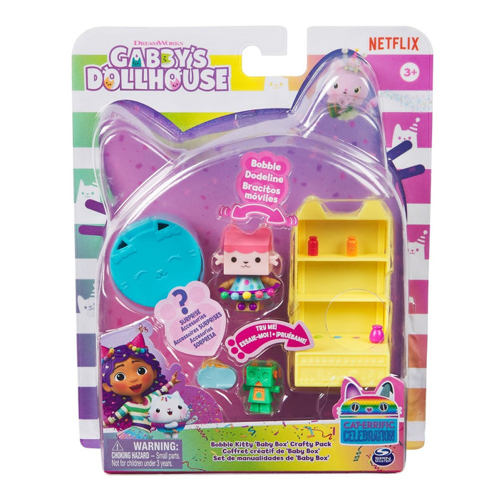 Gabby's Dollhouse Baby Box Bobble Kitty Furniture