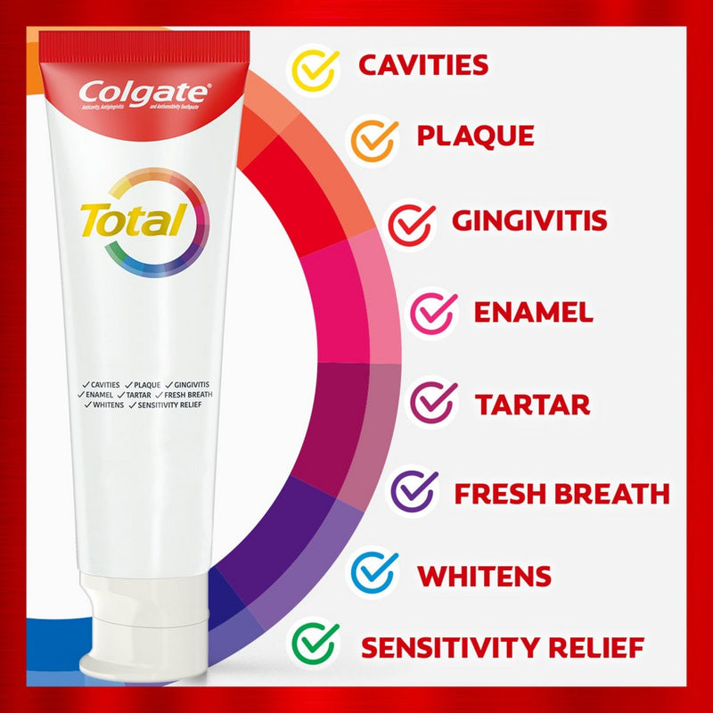 Colgate Total Whitening Toothpaste - 5.1oz/2pk