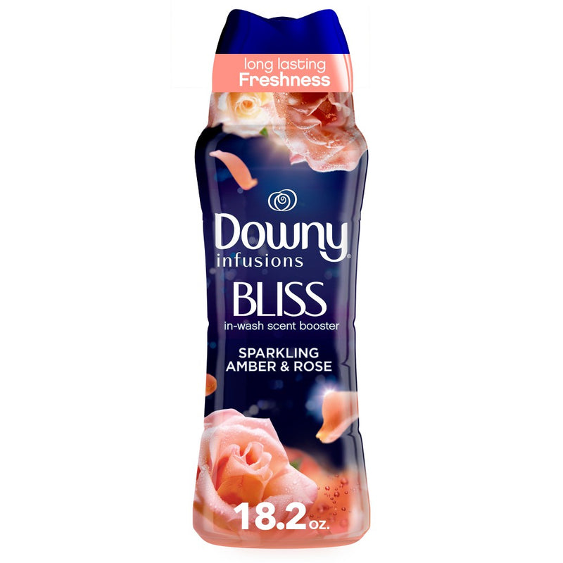 Downy Infusions Bliss Sparkling Amber & Rose In-Wash Scent Booster Beads - 18.2oz