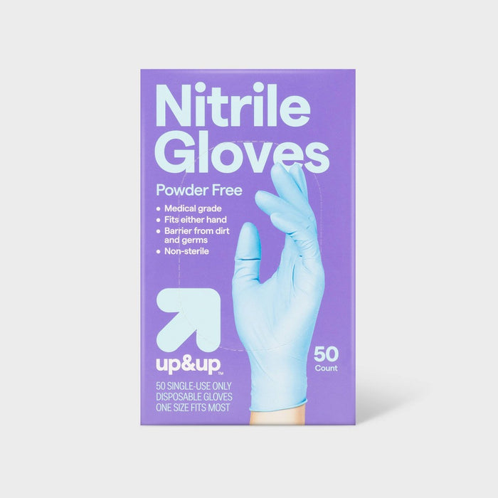Nitrile Exam Gloves - 50ct - up & up