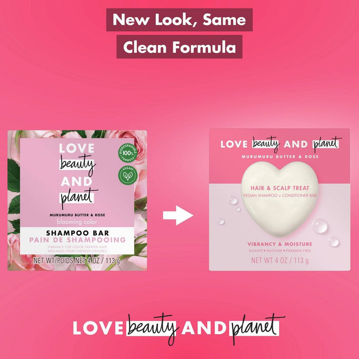 Love Beauty and Planet Muru Muru Shampoo Bar - 4oz