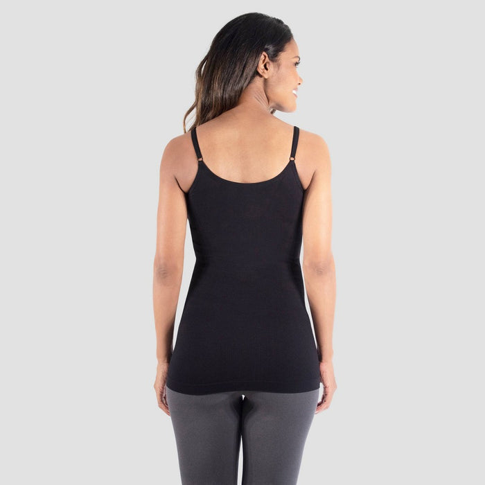 Belly Support Seamless Maternity Camisole - Isabel Maternity by Ingrid & Isabel Black L/XL