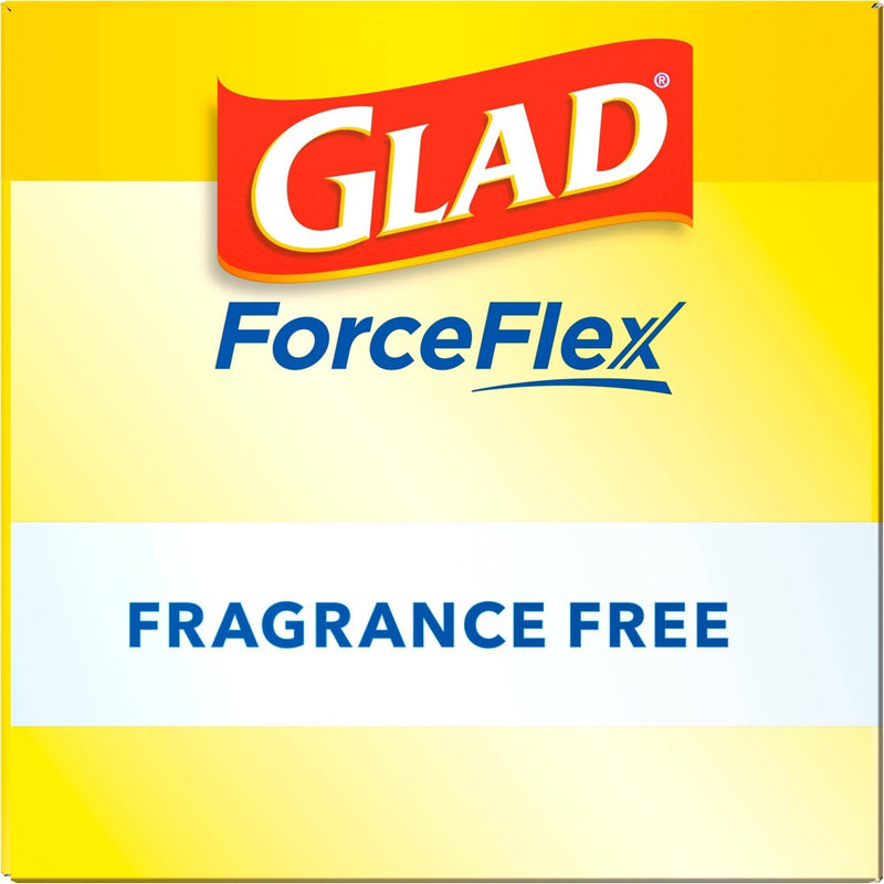 Glad ForceFlex Drawstring Fragrance Free Trash Bags - 13 Gallon - 50ct