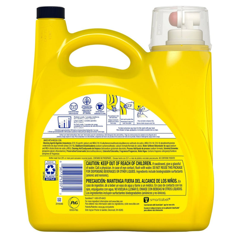 Tide Simply Refreshing Breeze Liquid Laundry Detergent - Clean & Fresh - 168 fl oz