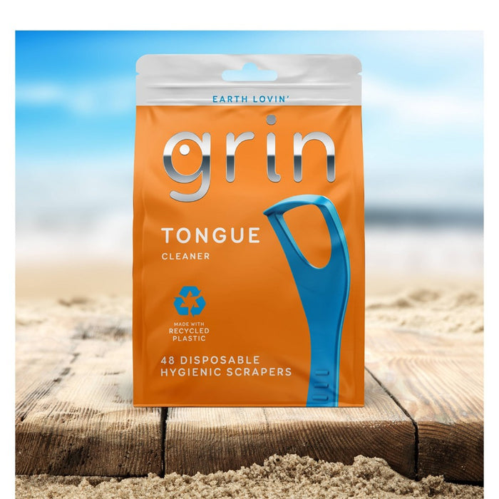 Grin Oral Care Tongue Cleaner - 48ct