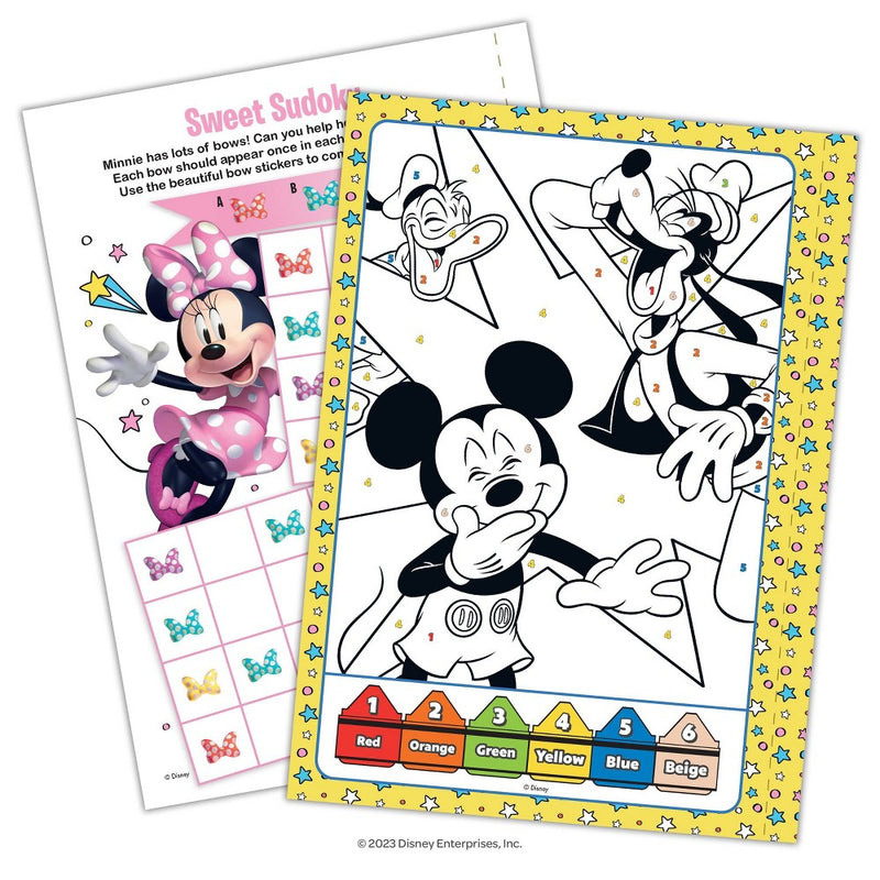 Disney Junior Sticker - by Number Book