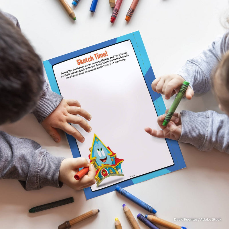 Disney Junior Sticker - by Number Book
