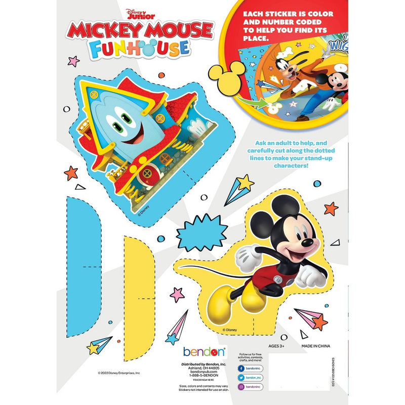 Disney Junior Sticker - by Number Book