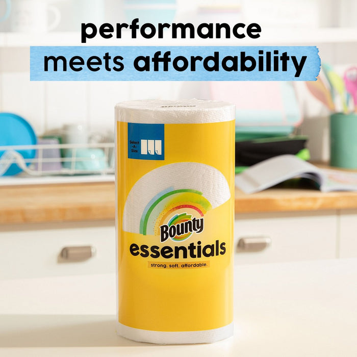Bounty Essentials Select-A-Size Paper Towels - 12 Double Rolls