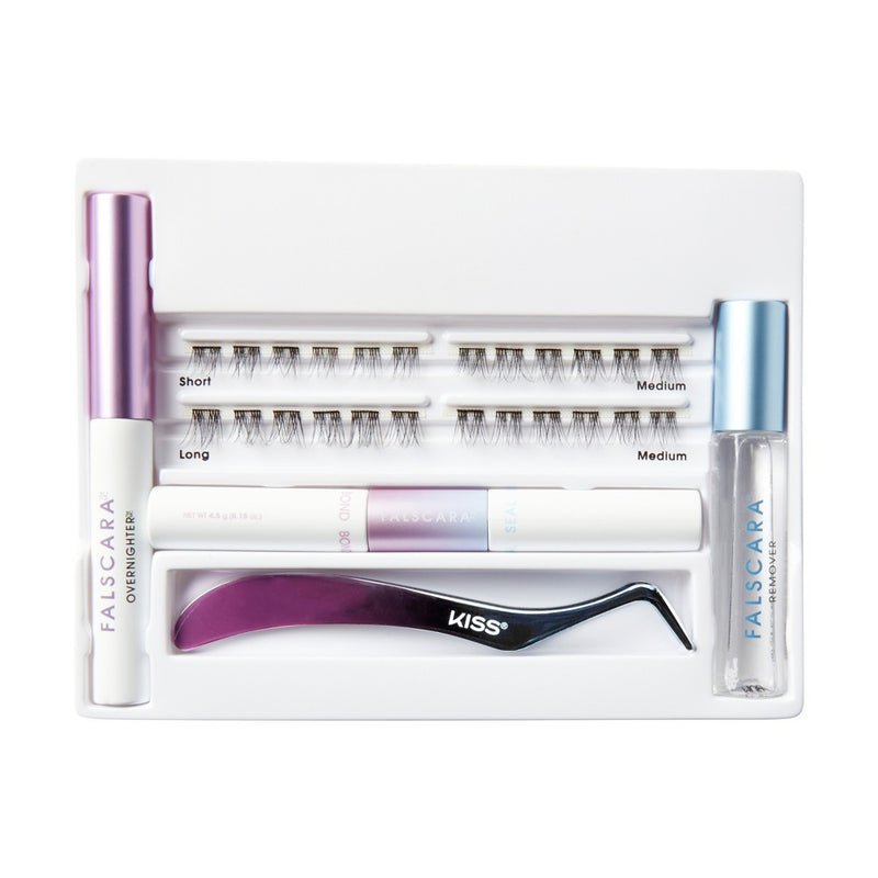 KISS Products Falscara Complete DIY Eyelash Extension Kit - 24ct