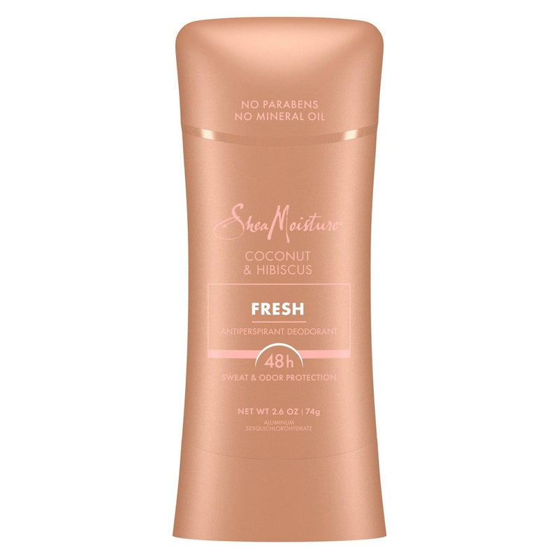 SheaMoisture Fresh & Clean Antiperspirant Deodorant Stick with Coconut & Hibiscus - 2.6oz