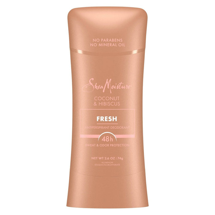 SheaMoisture Fresh & Clean Antiperspirant Deodorant Stick with Coconut & Hibiscus - 2.6oz