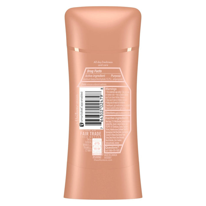 SheaMoisture Fresh & Clean Antiperspirant Deodorant Stick with Coconut & Hibiscus - 2.6oz