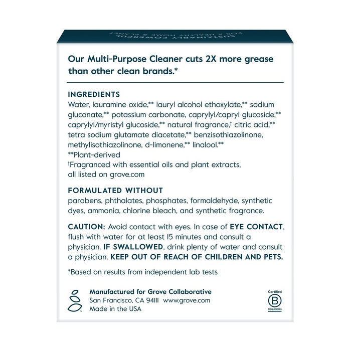 Grove Co. Lavender Multi-Purpose Cleaner Concentrates - 2 fl oz/2ct