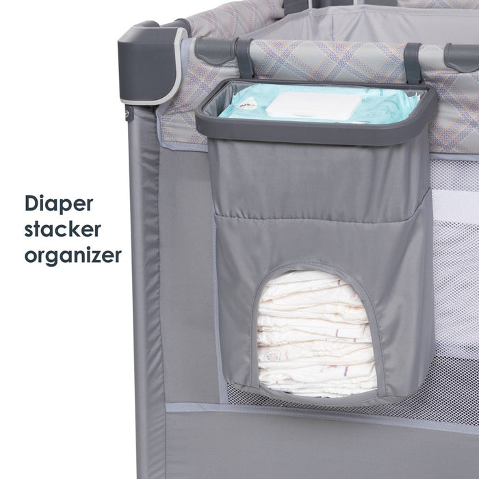 Baby Trend Lullaby Nursery Suite EZ-Fold Playard with Portable Rocking Lounger - Madrid Plaid (LOCAL PICKUP ONLY)