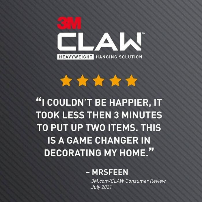 3M Claw 65lbs Drywall Picture Hangers with Spot Markers