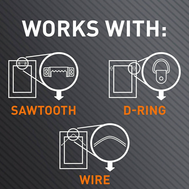 3M Claw 65lbs Drywall Picture Hangers with Spot Markers
