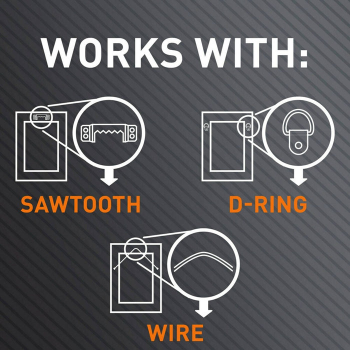 3M Claw 65lbs Drywall Picture Hangers with Spot Markers