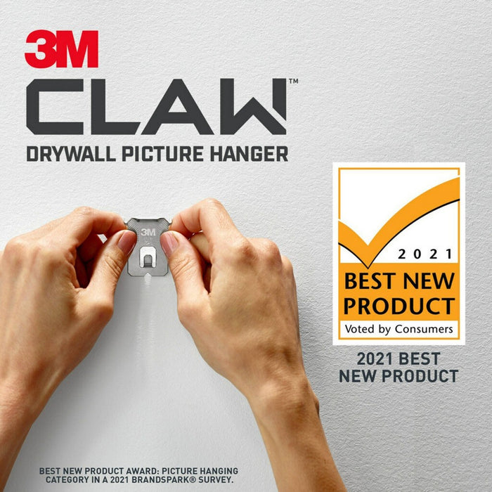 3M Claw 65lbs Drywall Picture Hangers with Spot Markers
