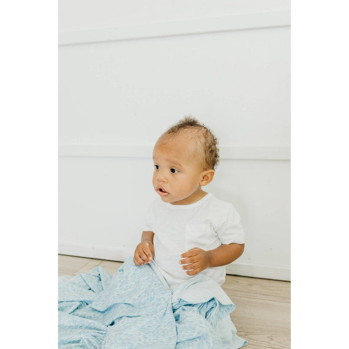 Copper Pearl Noah Knit Swaddle Blanket - Lennon
