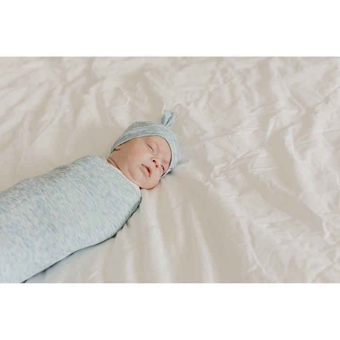 Copper Pearl Noah Knit Swaddle Blanket - Lennon