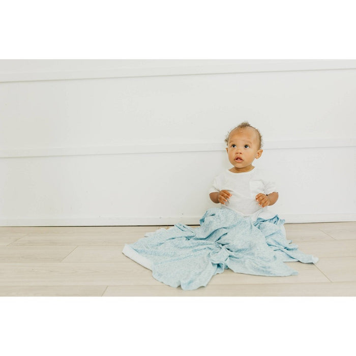 Copper Pearl Noah Knit Swaddle Blanket - Lennon
