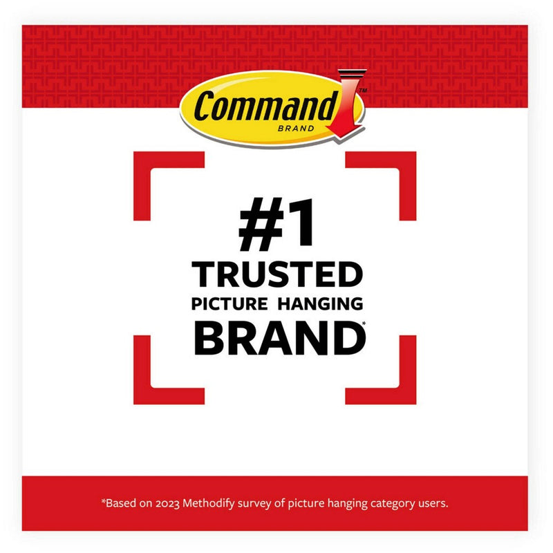 Command 4 Medium and 8 Large Pairs Mounting Adhesives