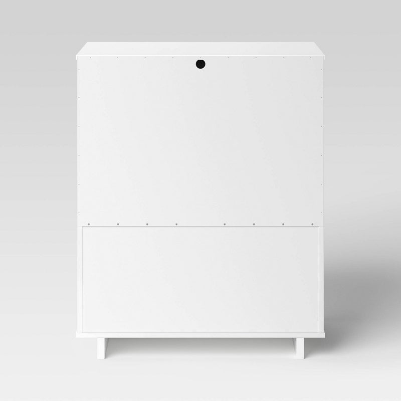 Modern 4 Drawer Dresser White - Room Essentials (LOCAL PICKUP ONLY)