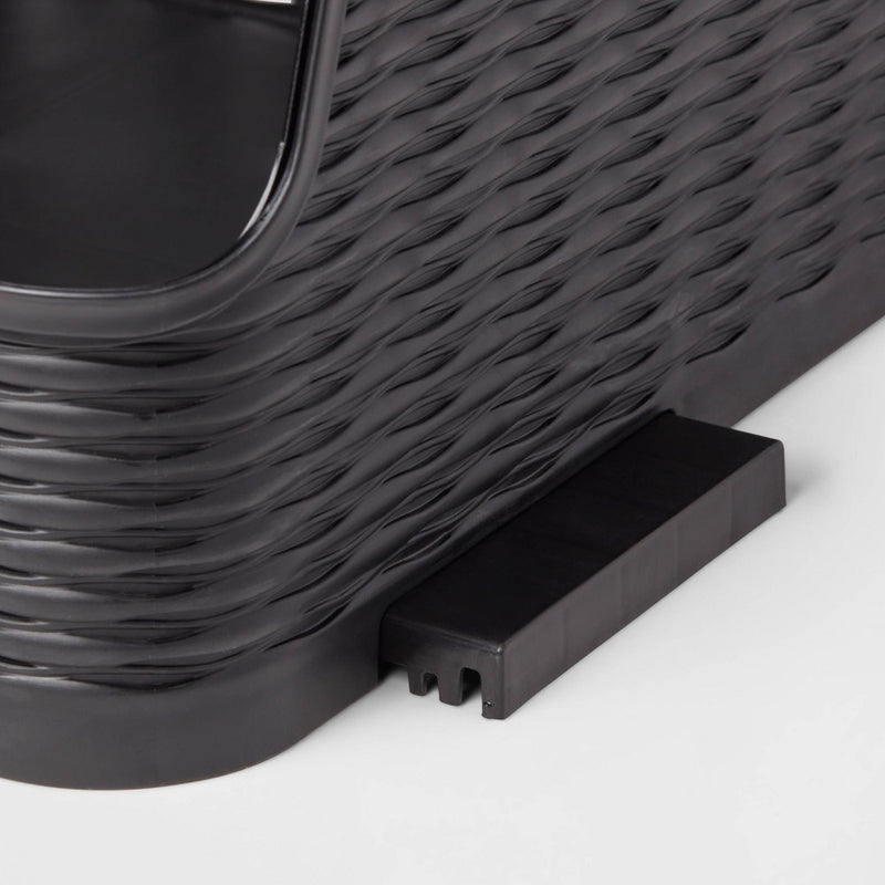 Wave Open Front Bin Black - Brightroom (LOCAL PICKUP ONLY)
