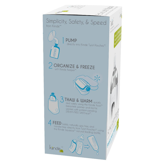 Kiinde Active Latch Silicone Baby Bottle Nipples - Fast - 2ct