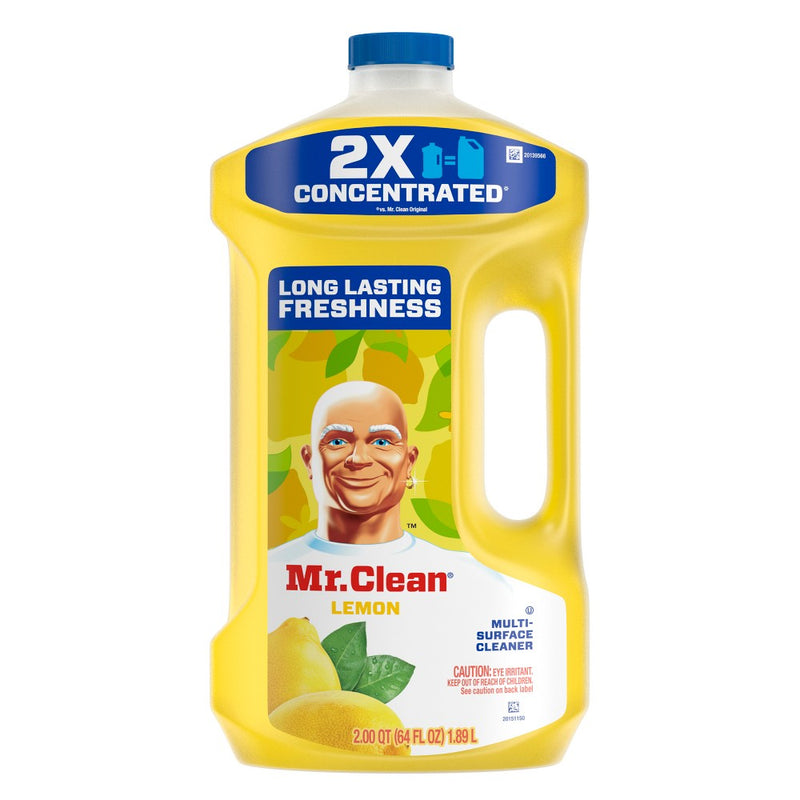 Mr. Clean Lemon Scent Dilute Summer Multi-Surface Cleaner - 64 fl oz