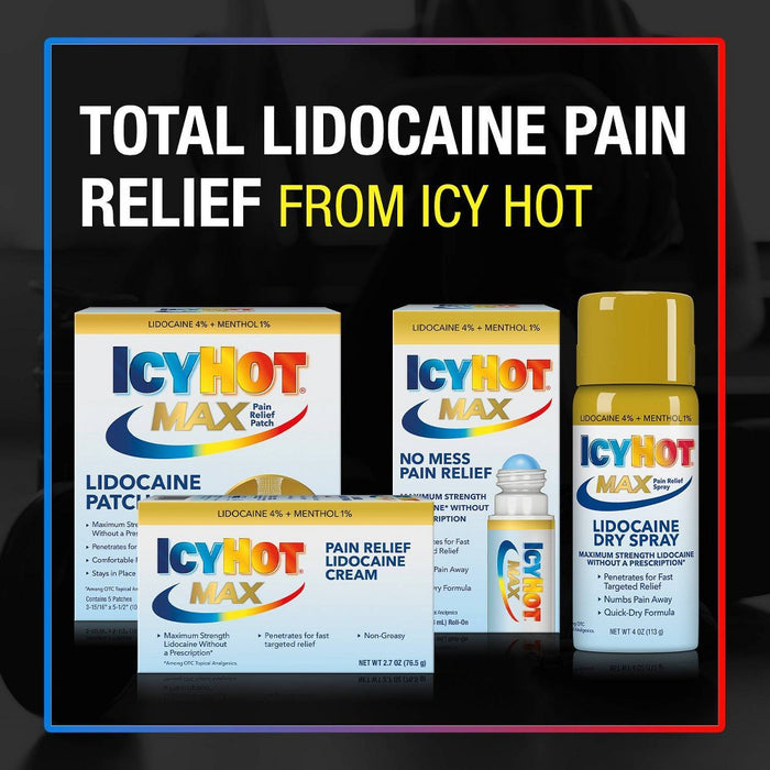 Icy Hot with Lidocaine Patch - 5ct