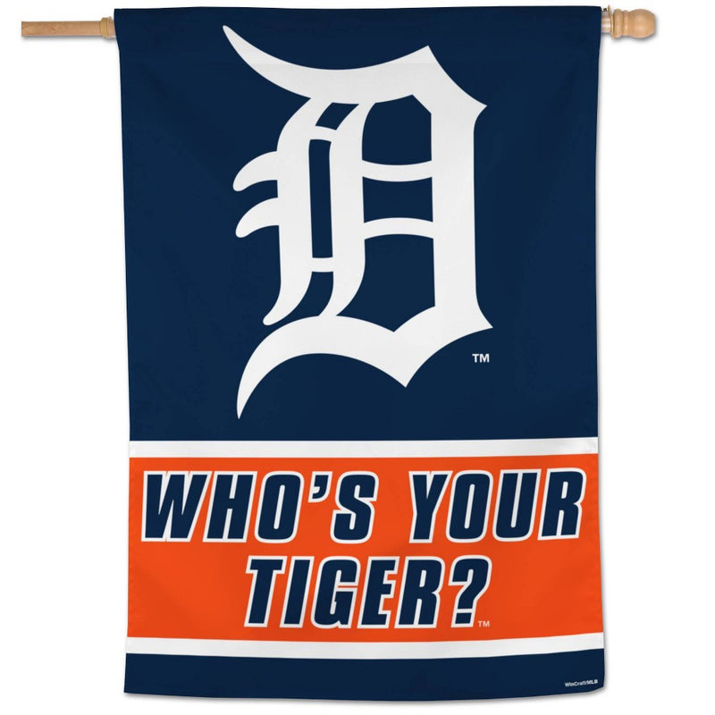 MLB Detroit Tigers Vertical Banner Flag