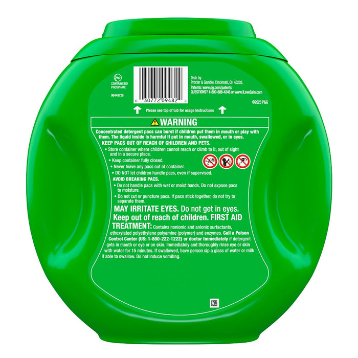 Gain Flings Laundry Detergent - Fresh & Comfy - 76ct