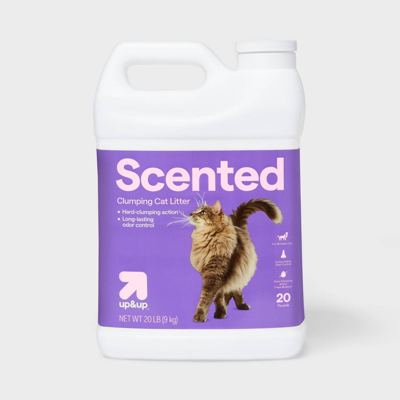 Scented Clumping Cat Litter Jug - 20lbs - up & up (LOCAL PICKUP ONLY)