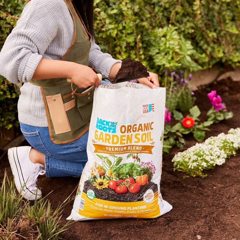 Back to the Roots 25.7qt Organic Garden Soil Premium Blend For in Ground Planting (LOCAL PICKUP ONLY)
