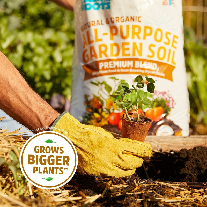 Back to the Roots 25.7qt Organic Garden Soil Premium Blend For in Ground Planting (LOCAL PICKUP ONLY)