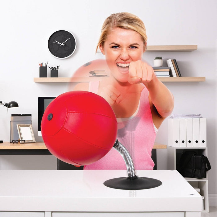 SmartGear Desk Punching Bag Red