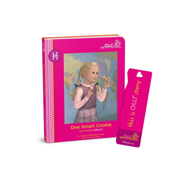 Our Generation Hally & Classroom Cool Locker Accessory Set 18" Doll School Bundle