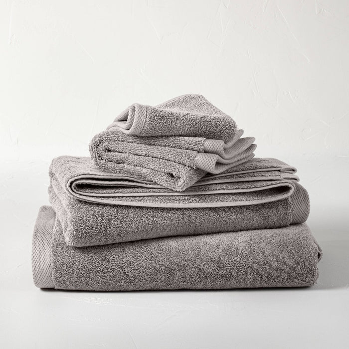 Organic Hand Towel Gray - Casaluna